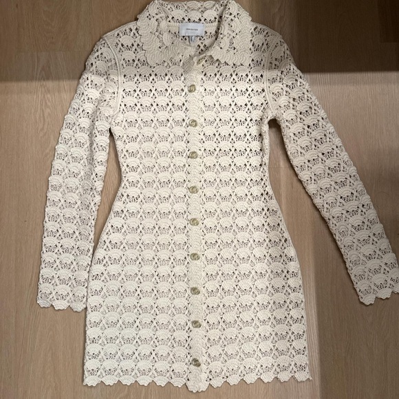 H&M Dresses & Skirts - H&M Women's Cream and White Dress